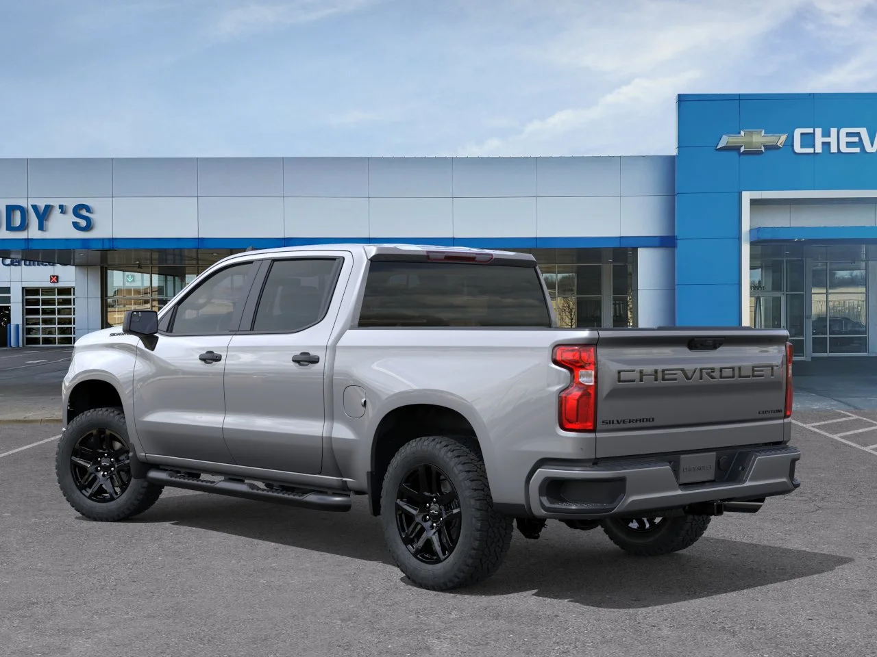 New 2026 Sterling Gray Metallic Chevrolet Custom image 3