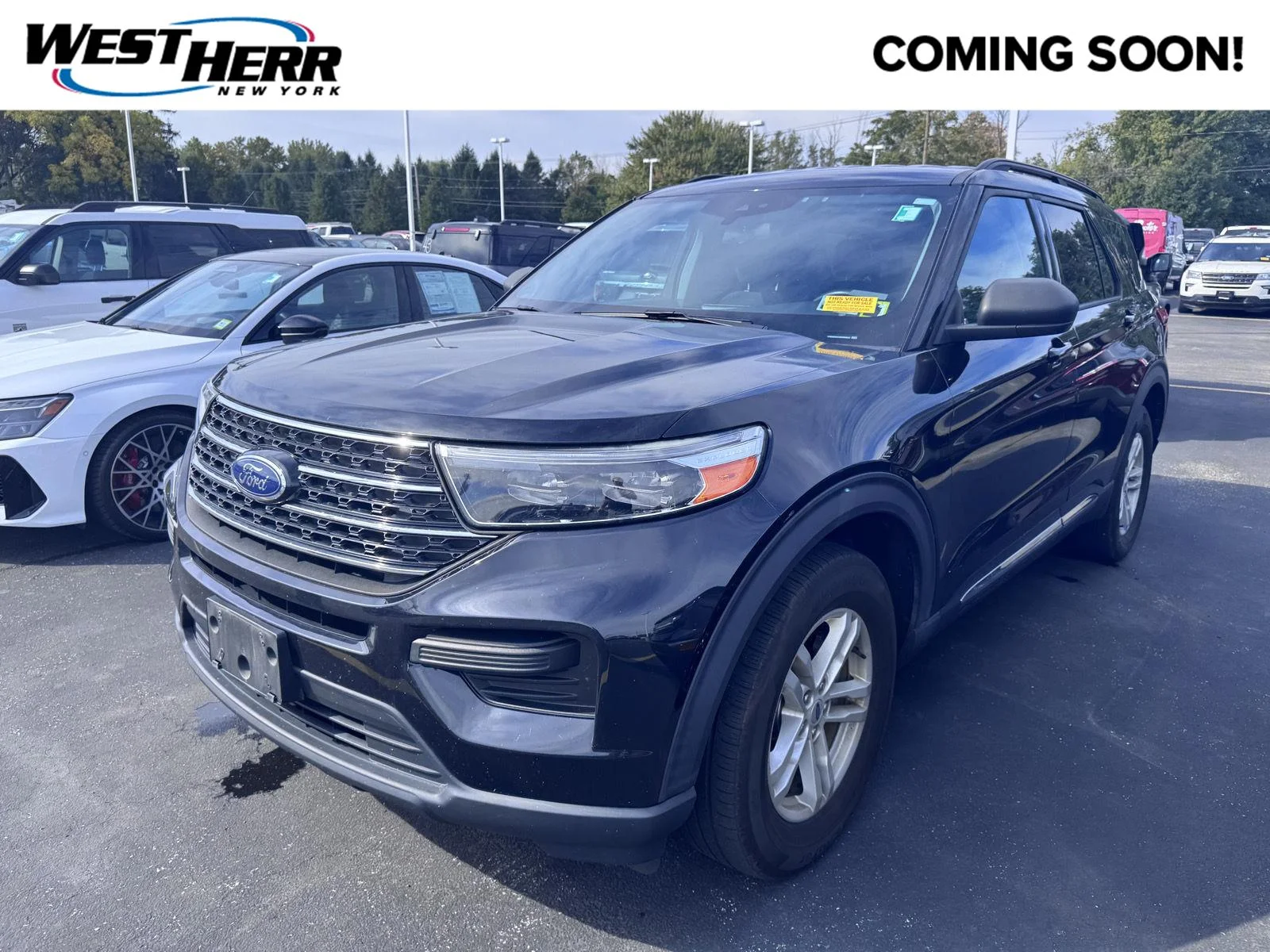 Used 2021 Agate Black Ford XLT image 1