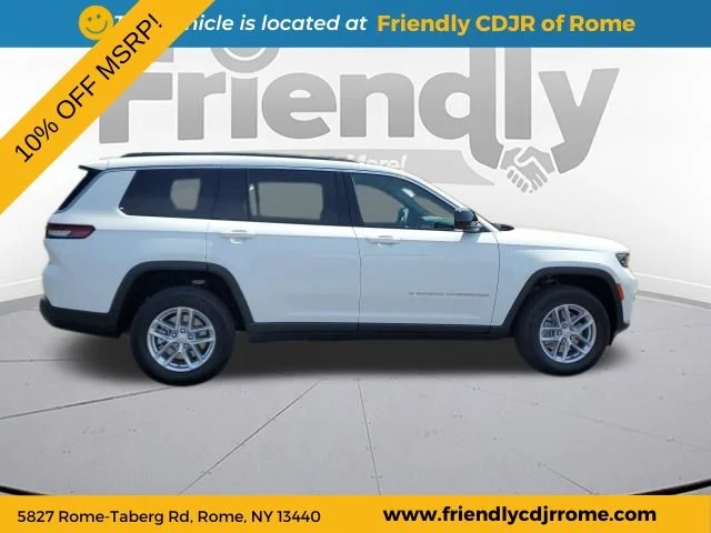 New 2026 Bright White Clearcoat Jeep Laredo X image 6