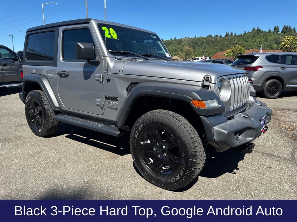 Certified Used 2020 Billet Silver Metallic Clearcoat Jeep Sport S image 10