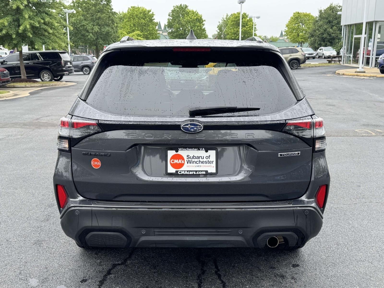Certified Used 2025 Magnetite Gray Metallic Subaru Touring image 3