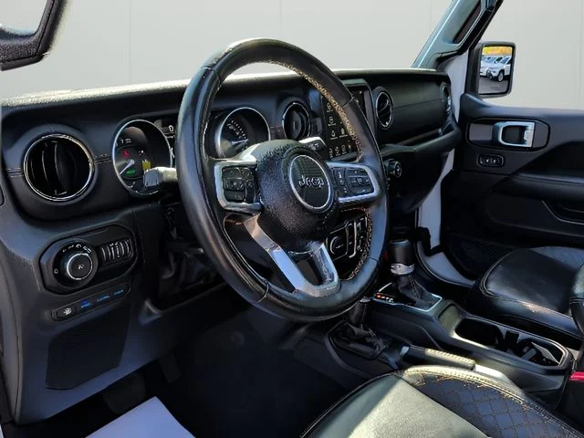 Used 2022 White Jeep Unlimited Sahara High Altitude 4xe image 13