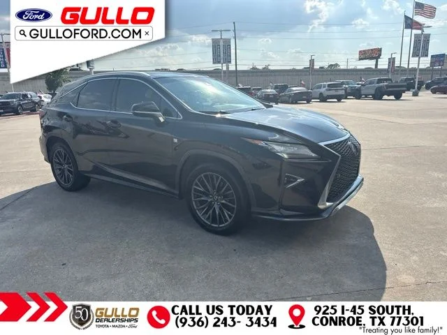 Used 2017 Obsidian Black Lexus 350 F Sport image 2