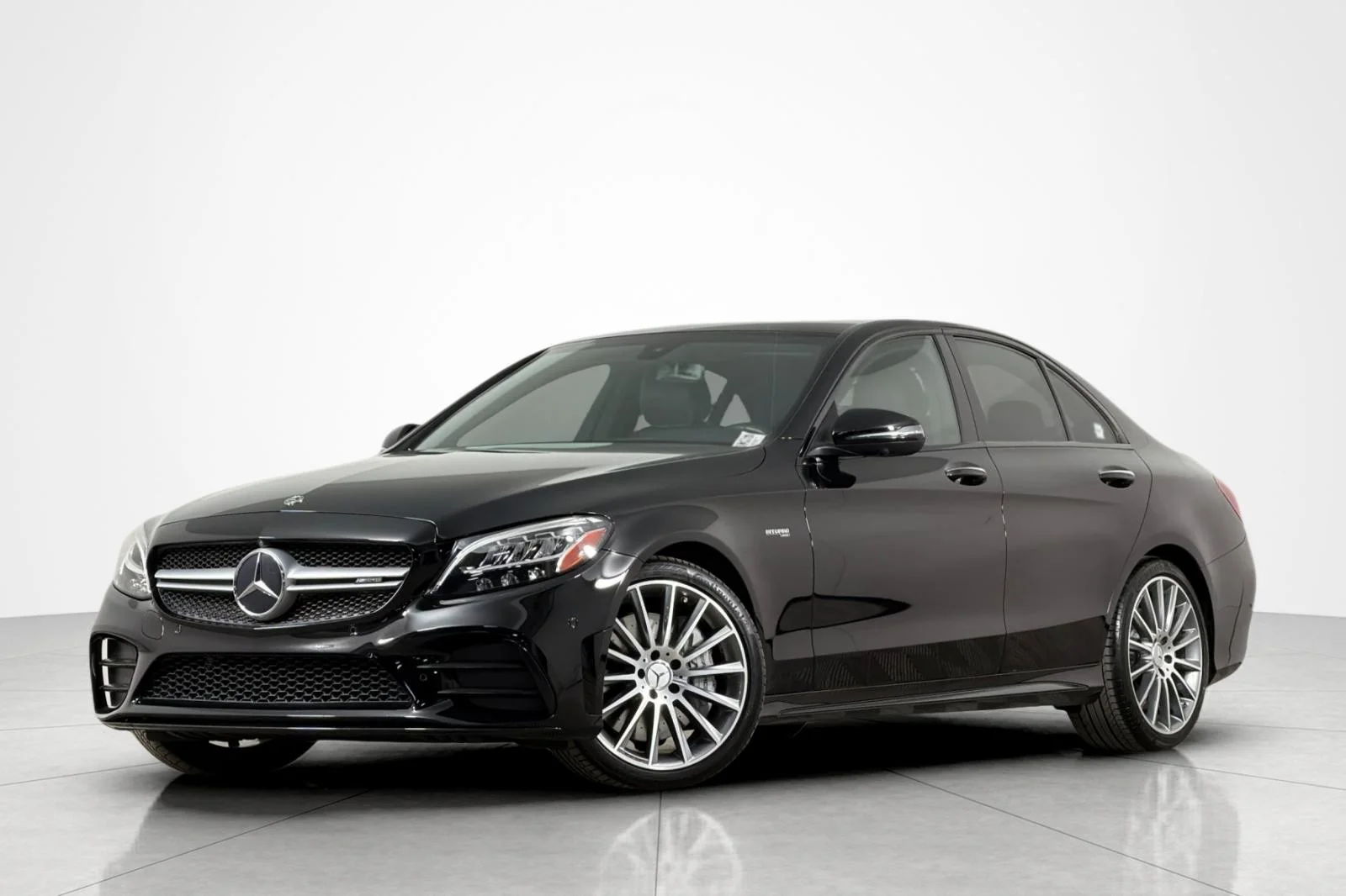 Used 2019 Black Mercedes-Benz AMG® C 43 4MATIC Sedan image 1