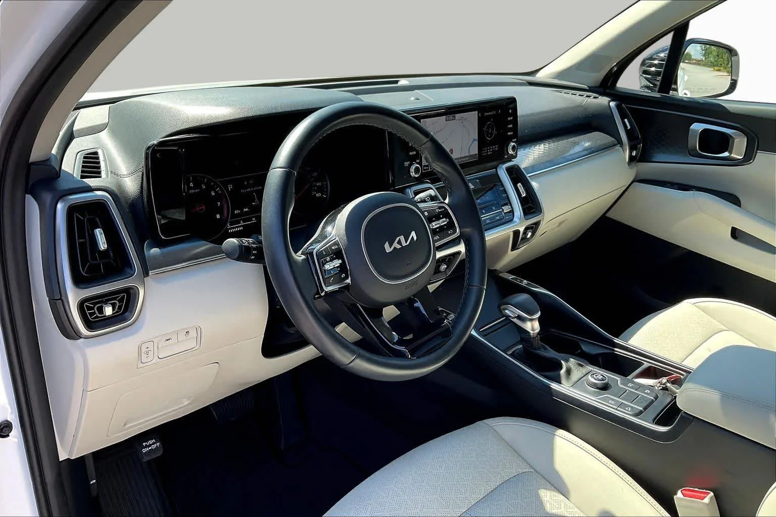 Used 2023 Glacial White Pearl Kia S image 17