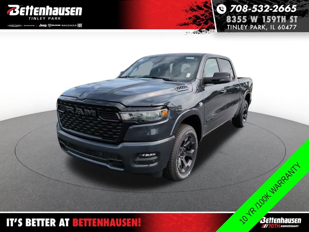 New 2026 Forged Blue Metallic Exterior Paint RAM Big Horn image 13