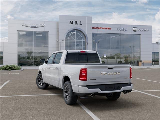 New 2026 Bright White Clear-Coat Exterior Paint RAM Laramie image 4