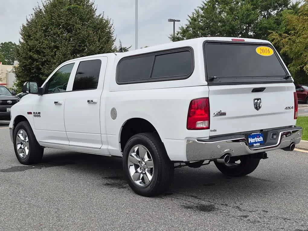 Used 2016 Bright White Clearcoat Ram Big Horn image 4