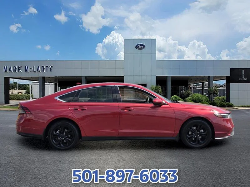 Used 2024 Radiant Red Metallic Honda EX CVT image 6