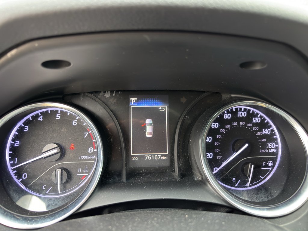 Used 2020 Galactic Aqua Mica Toyota LE image 9