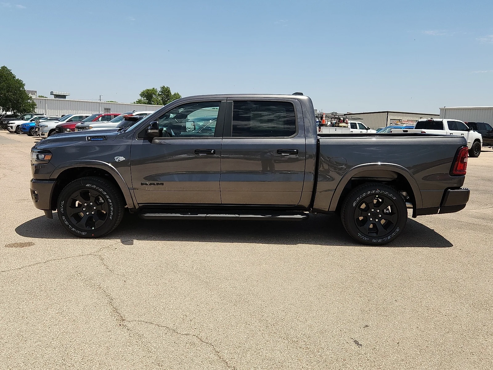 New 2026 Granite Crystal Metallic Clear-Coat  Paint Ram LONE STAR CREW CAB 4X4 5