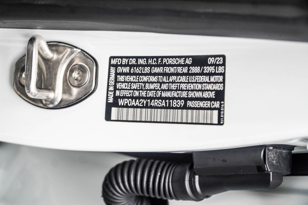 Used 2024 White Porsche Base image 52