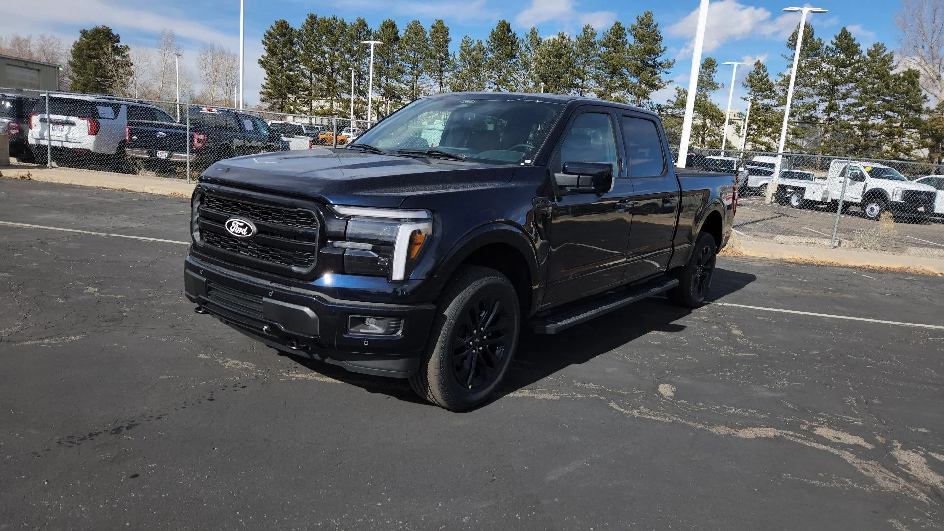 New 2026 Antimatter Blue Metallic Ford LARIAT image 2