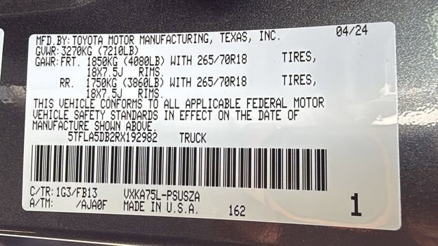 2024 Toyota Tundra SR5 - Photo 25