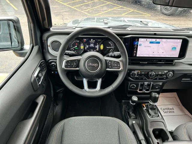 Used 2025 Gray Jeep Sahara 4xe image 25