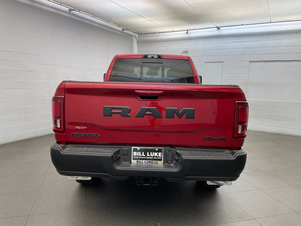 New 2026 Molten Red Pearl-Coat Exterior Paint RAM Rebel image 4
