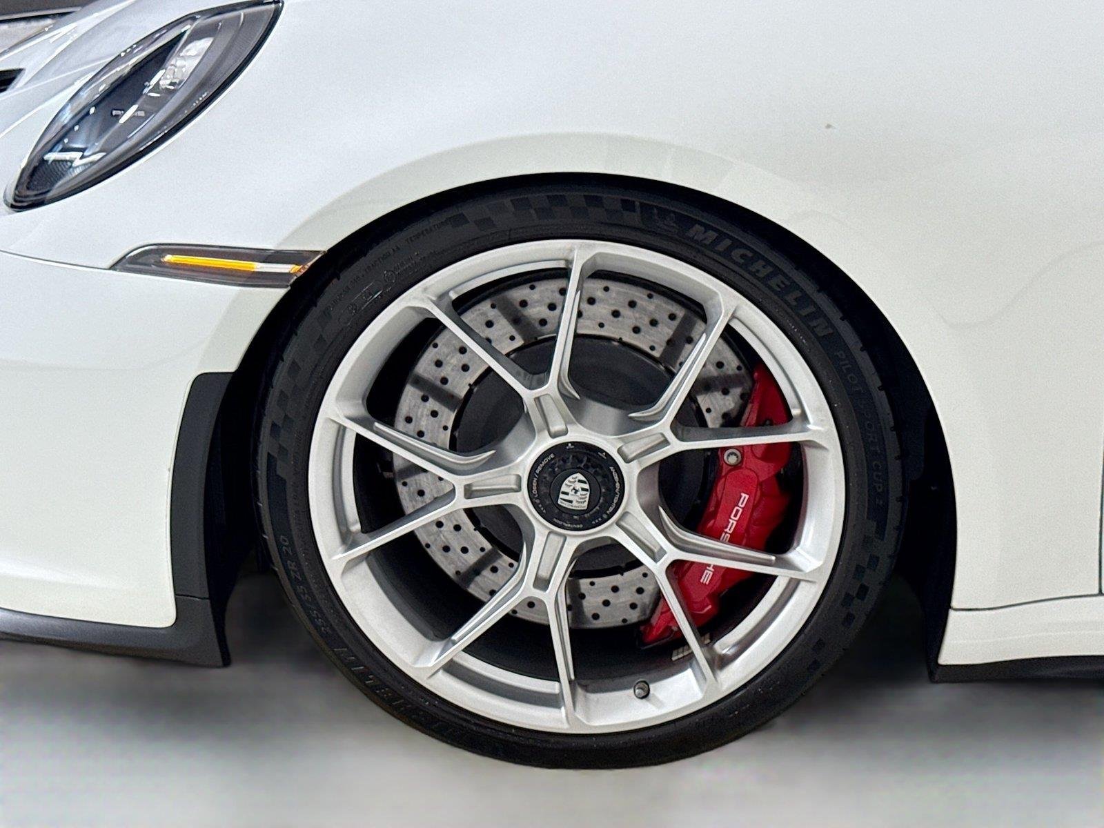 Used 2022 White Porsche GT3 w/Touring Package / Manual image 34