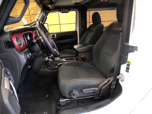 Certified Used 2022 Bright White Clearcoat Jeep Rubicon image 10