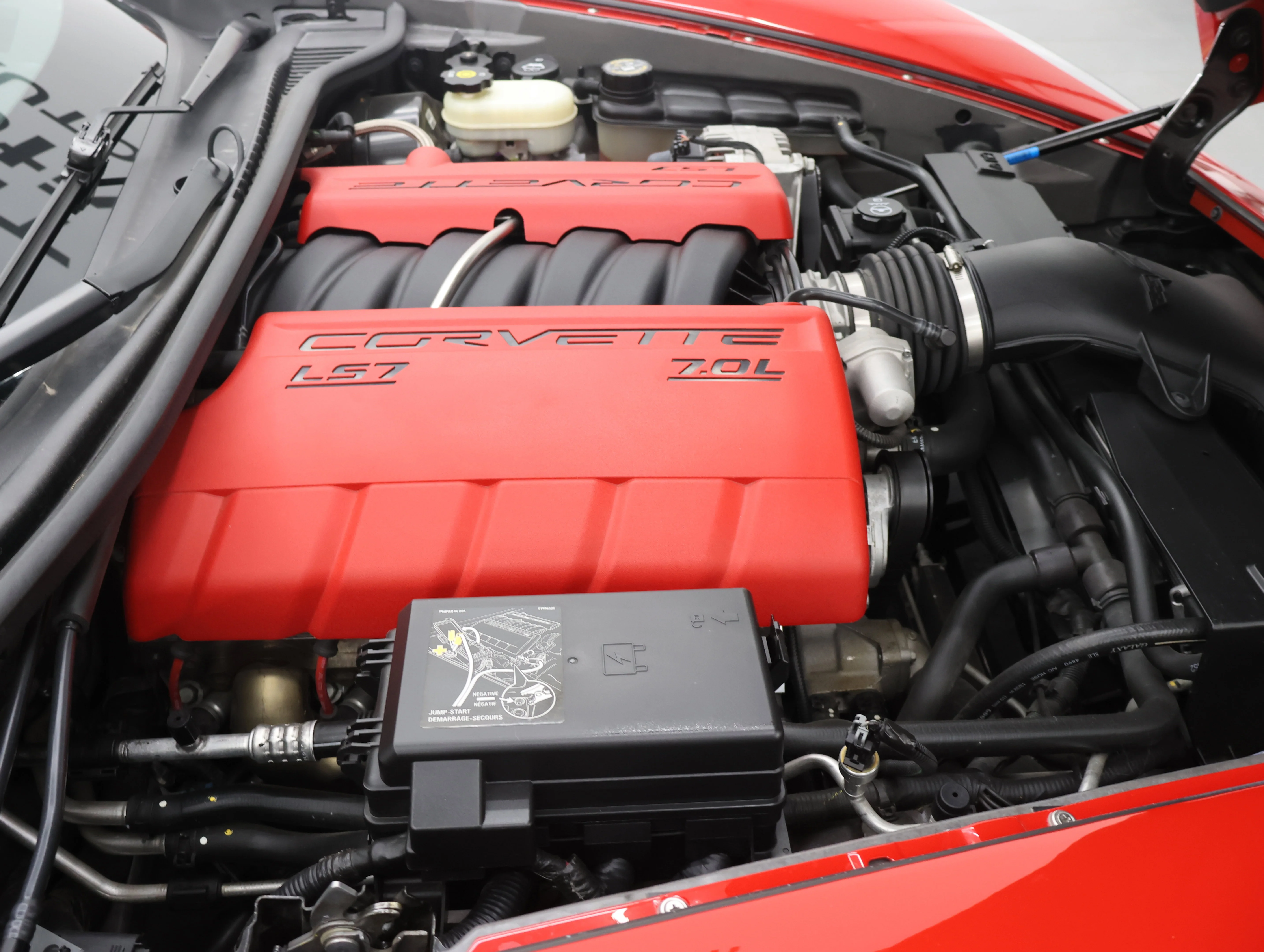 Used 2008 Victory Red Chevrolet Z06 image 15