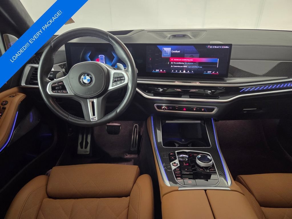 Certified Used 2024 Skyscraper Grey Metallic BMW M60i image 26
