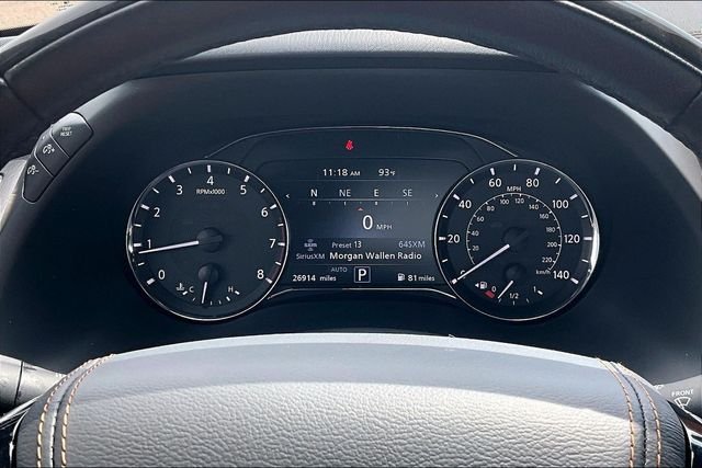 Used 2024 Black INFINITI Sensory image 19