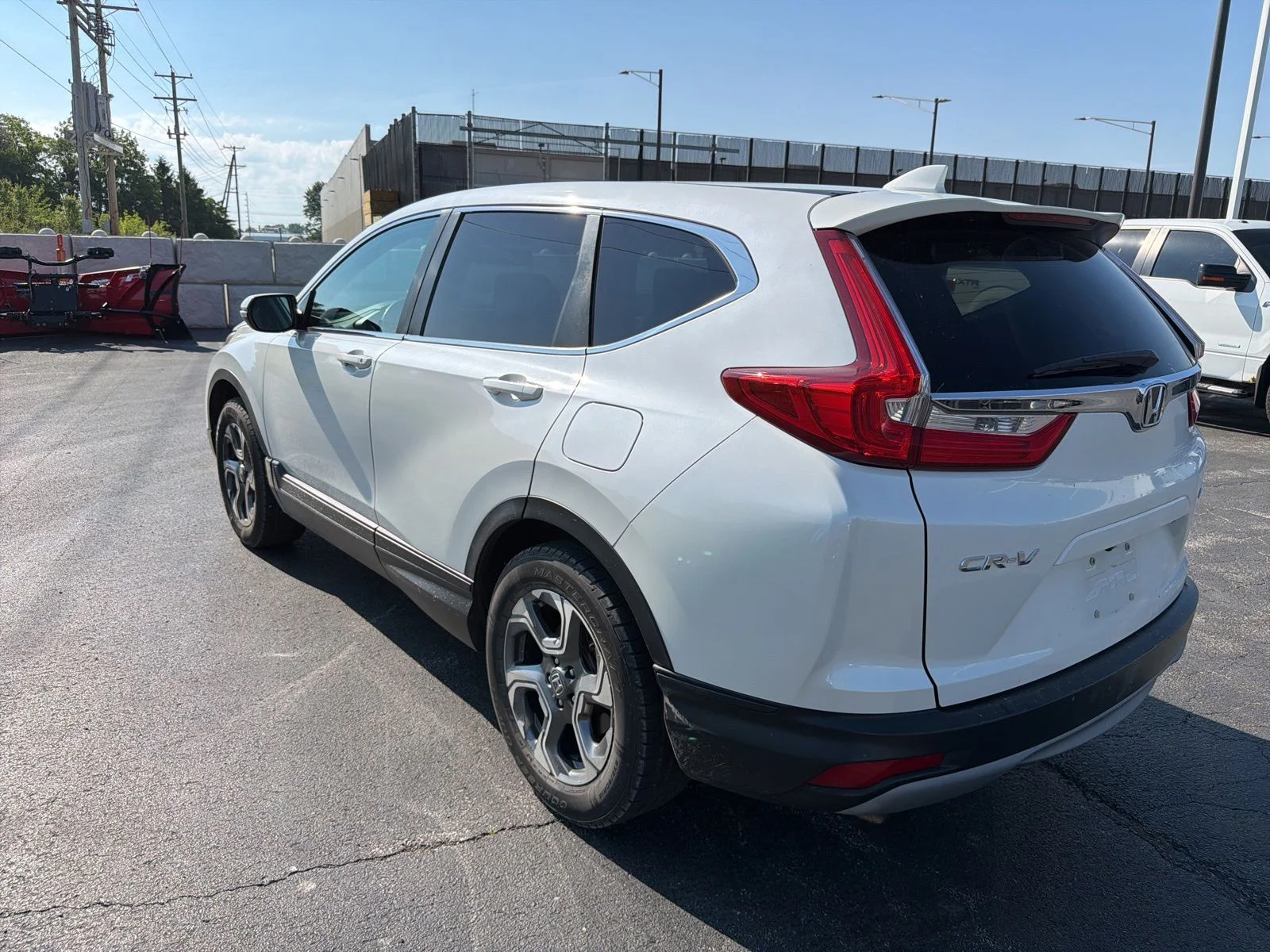 Used 2017 White Diamond Pearl Honda EX-L image 4