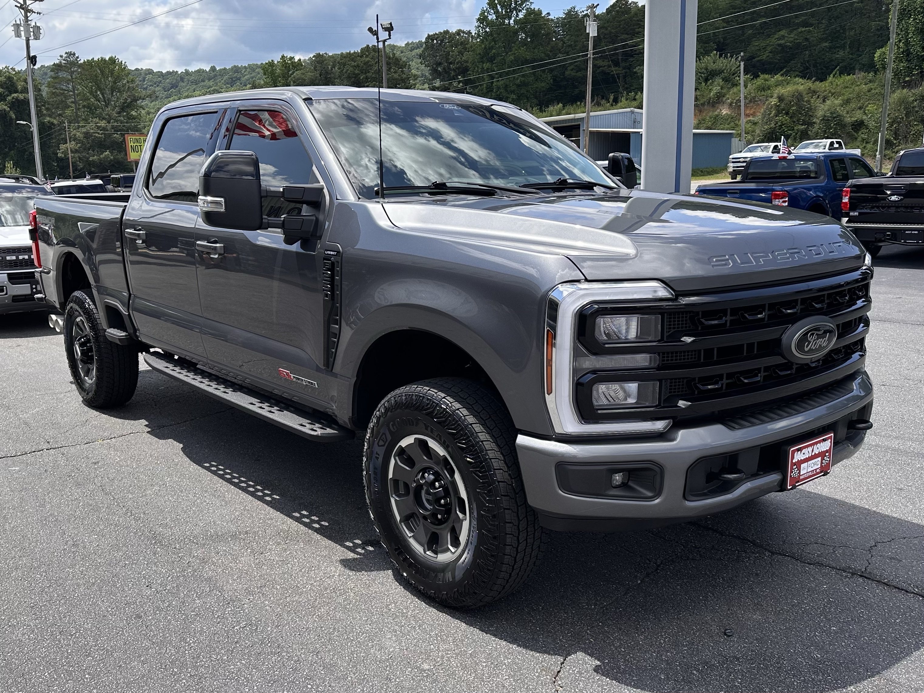 Certified Used 2024 Light Blue Clearcoat Metallic Ford Lariat Tremor image 4