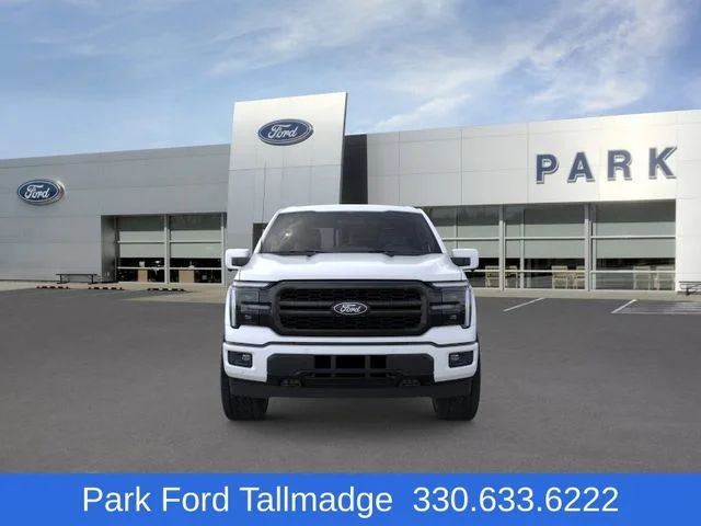 New 2026 Star White Metallic Tri-Coat Ford Lariat image 6