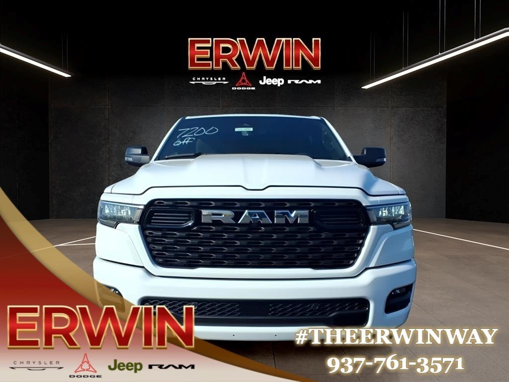 New 2026 Bright White Clear-Coat Exterior Paint RAM Big Horn image 2