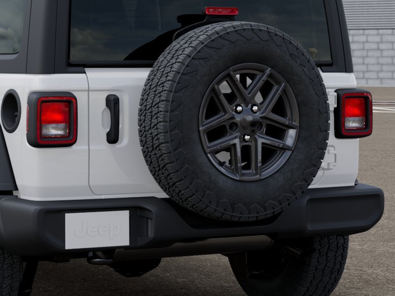 New 2026 Bright White Clear-Coat Exterior Paint Jeep Sport S image 22
