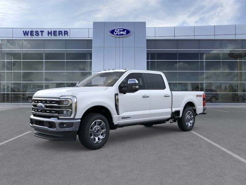 New 2026 Star White Metallic Tri-Coat Ford F-250® Lariat® image 2