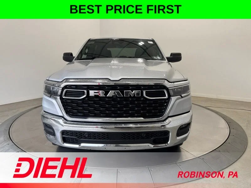 New 2026 Silver Zynith Exterior Paint RAM Big Horn/Lone Star image 2