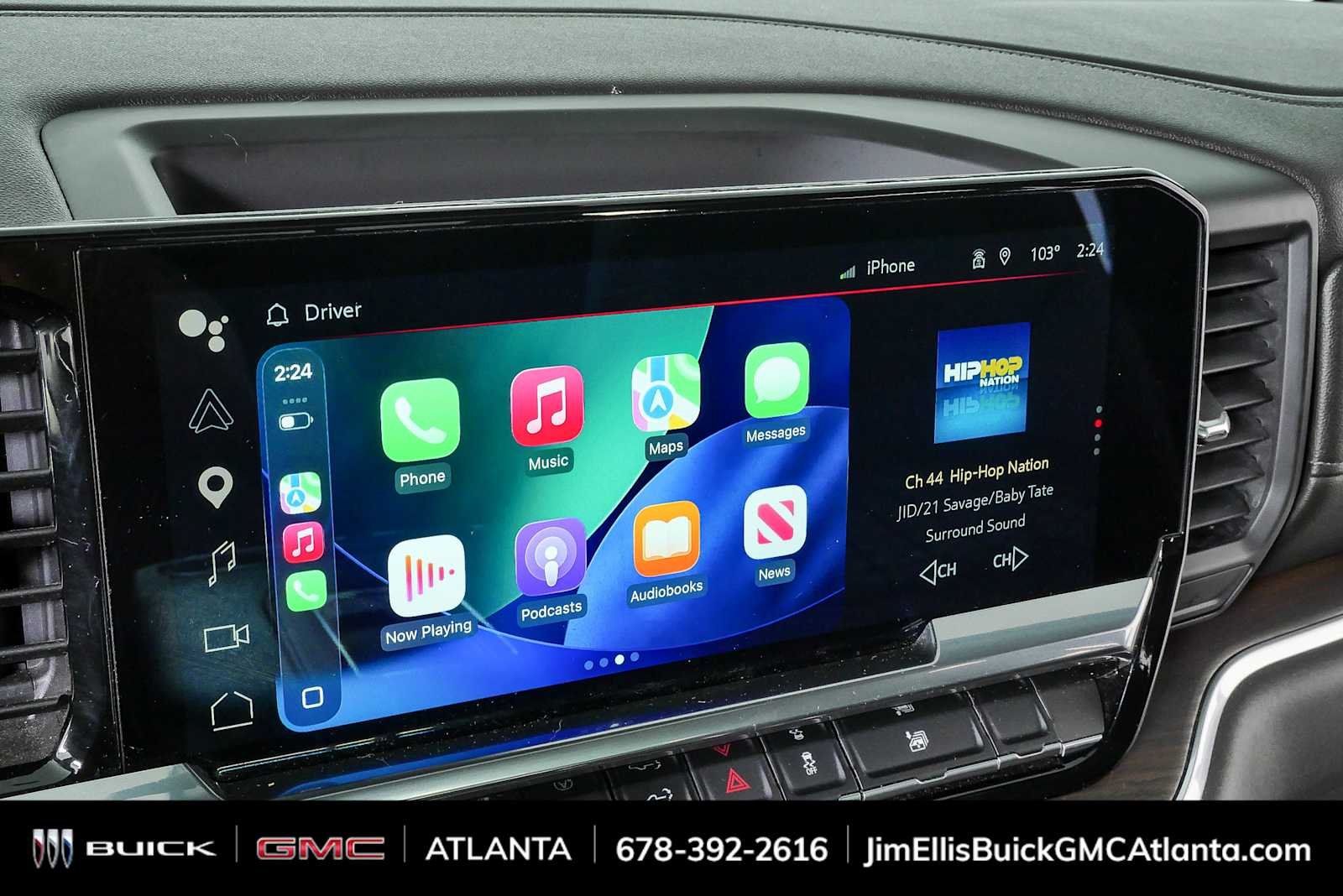 Used 2022 Titanium Rush Metallic GMC SLT image 16