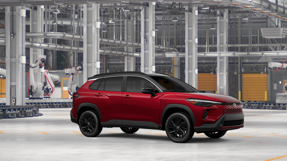 New 2026 Soul Red Crystal  with Jet Black roof Toyota Hybrid XSE image 22