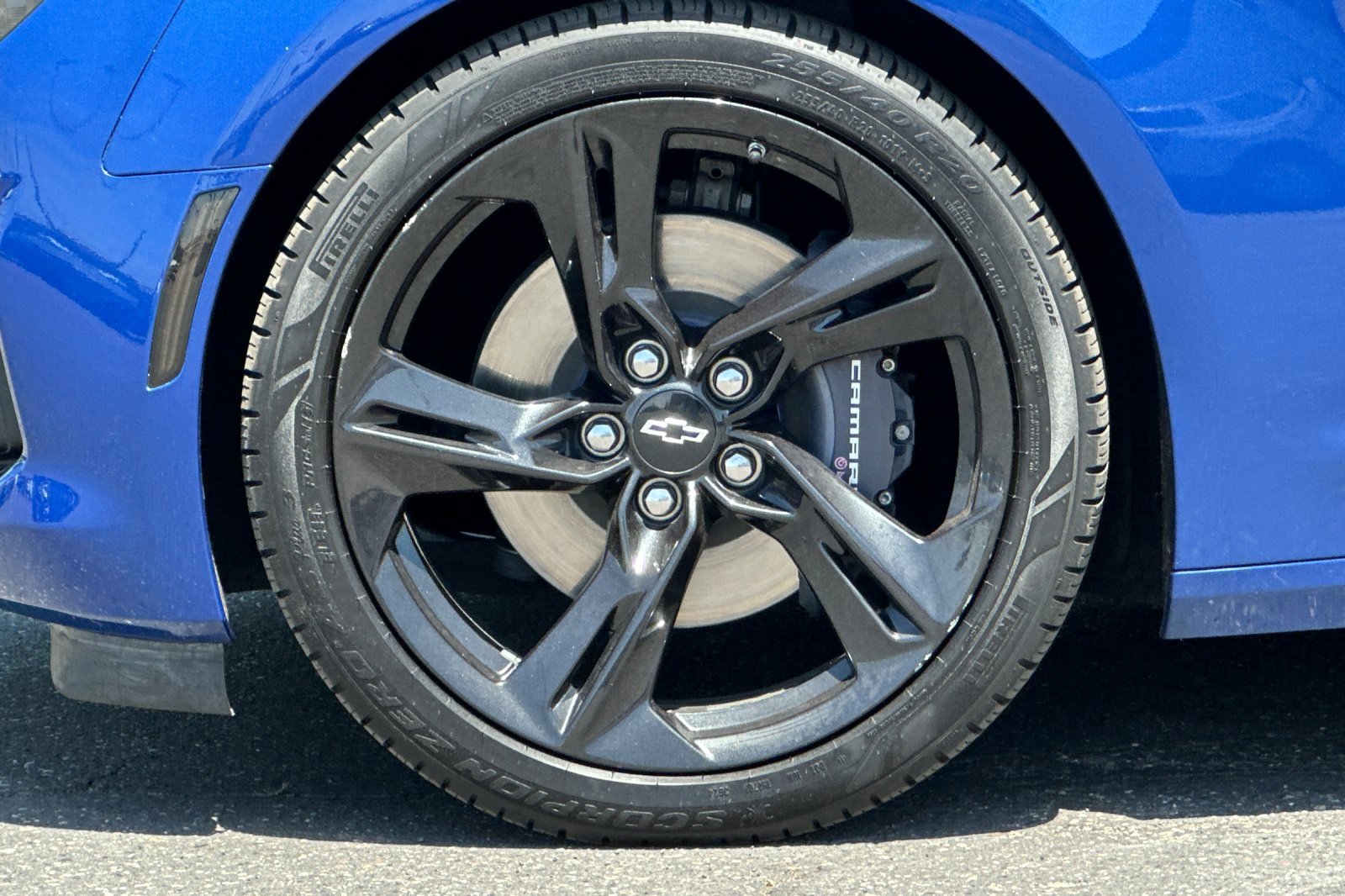 Used 2021 Riverside Blue Metallic Chevrolet LT1 image 24