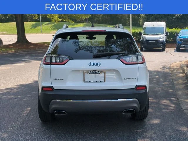 Used 2020 White Jeep Limited image 4