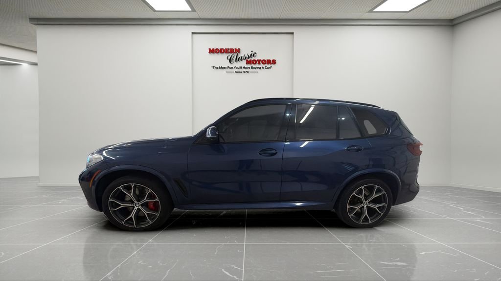 Used 2021 Blue BMW M50i image 7