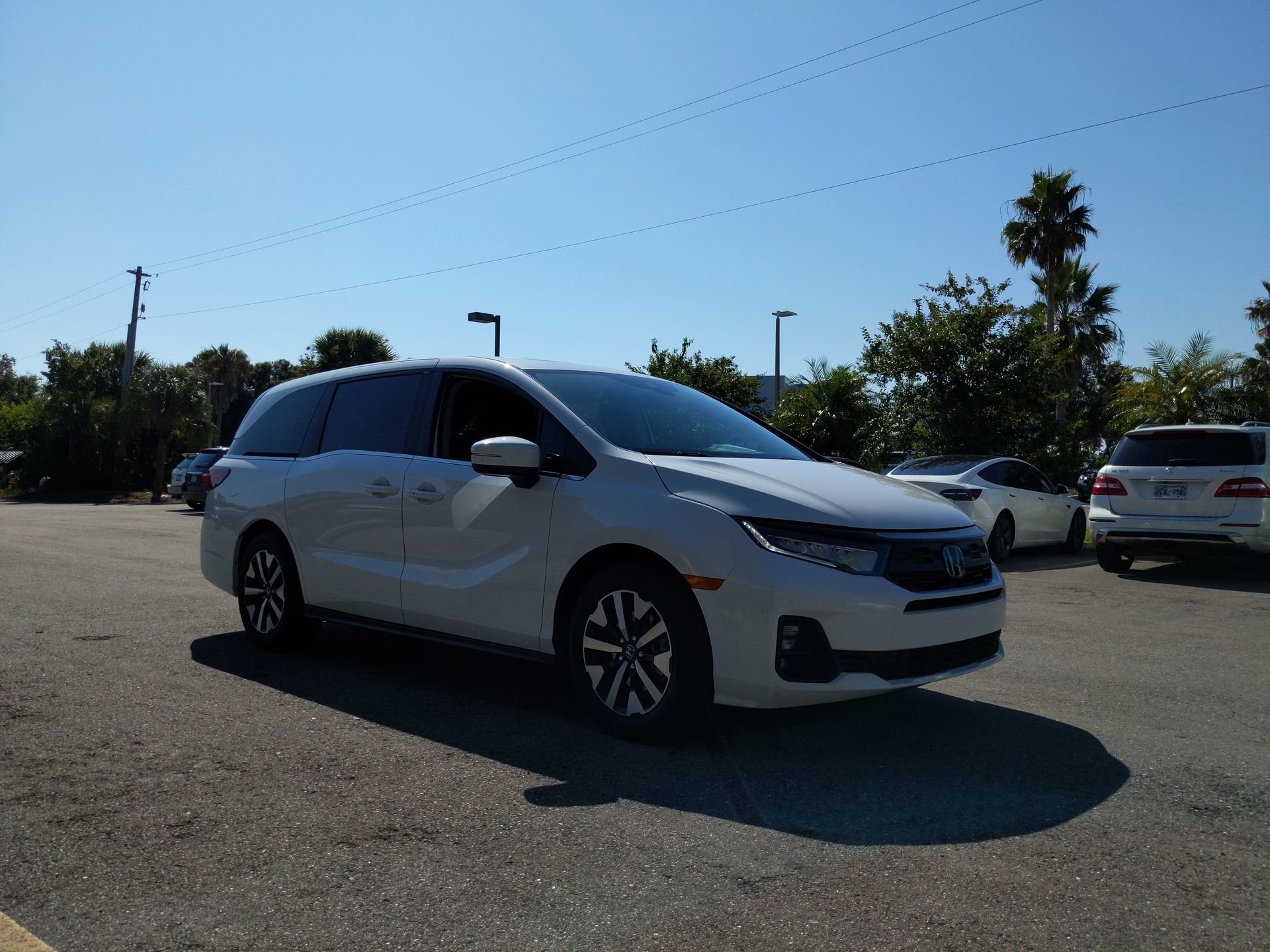 New 2026 Platinum White Pearl Honda EX-L image 2
