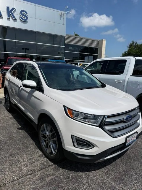 Used 2018 White Ford Titanium image 1