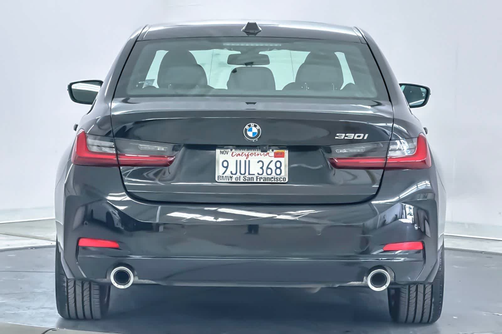 Used 2024 Black Sapphire Metallic BMW 330i image 7