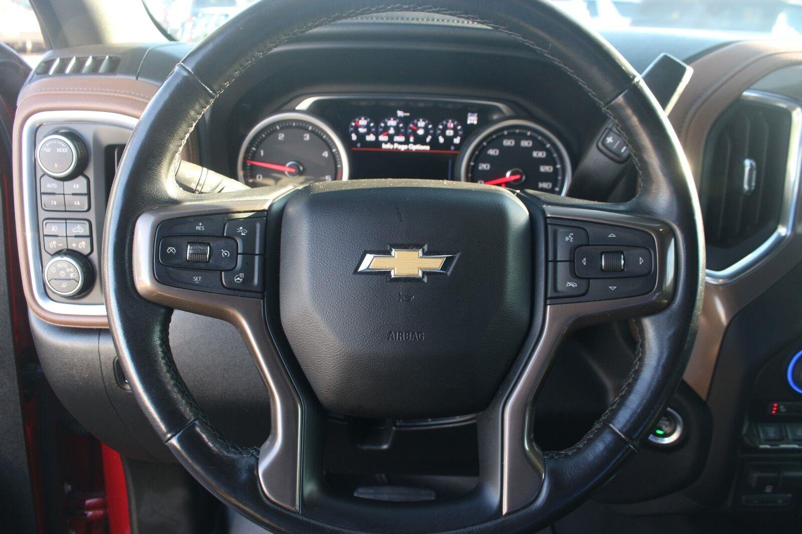 Used 2022 CHERRY RED TINTCOAT Chevrolet High Country image 20