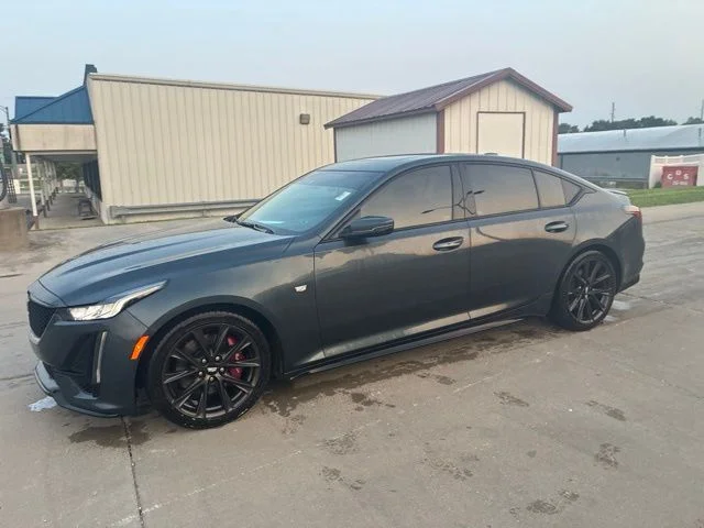 Used 2021 Cadillac CT5 Sport with VIN 1G6DP5RK3M0119393 for sale in Kansas City