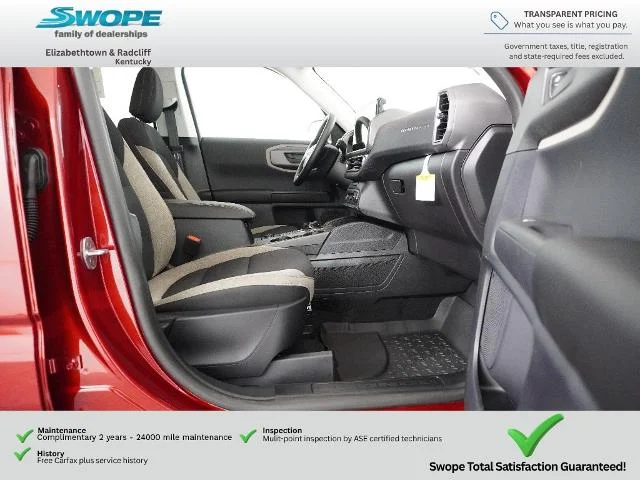 New 2025 Ruby Red Metallic Tinted Clearcoat Ford Big Bend® image 51