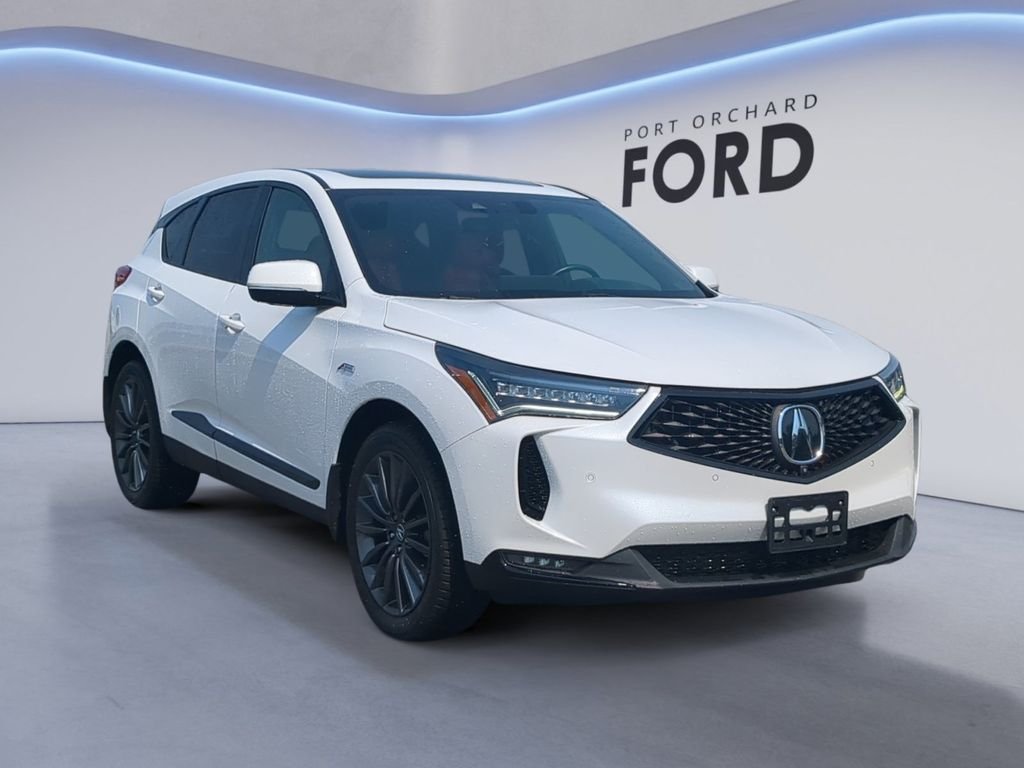 Used 2022 Platinum White Pearl Acura A-Spec Advance Package image 8