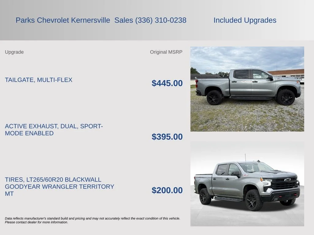 Used 2024 Gray Chevrolet LT Trail Boss image 5