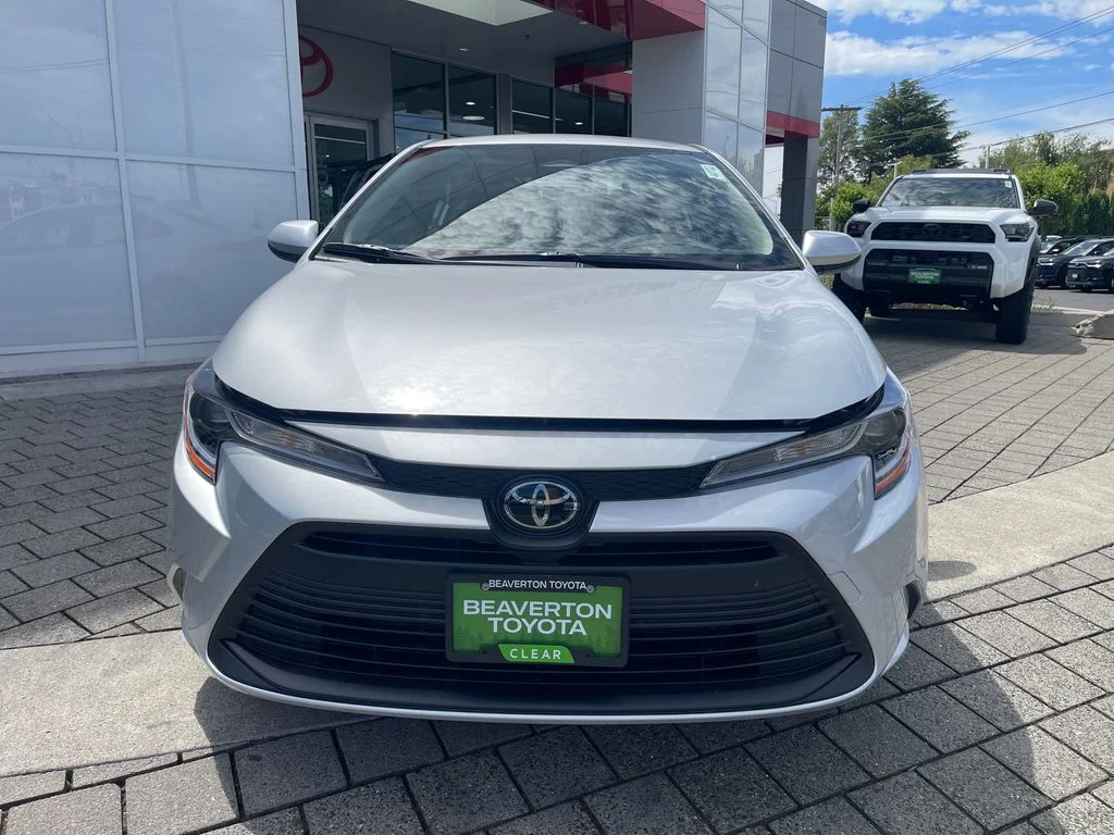 New 2026 Classic Silver Metallic Toyota LE image 8