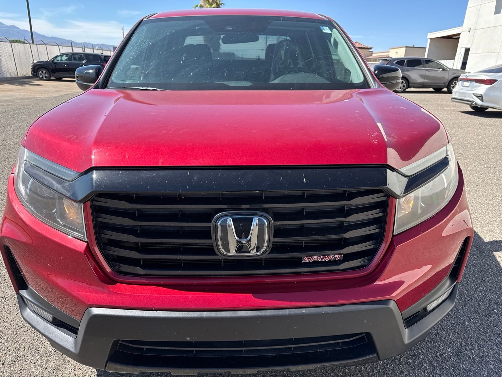 Certified Used 2021 Radiant Red Metallic II Honda AWD SPORT image 8