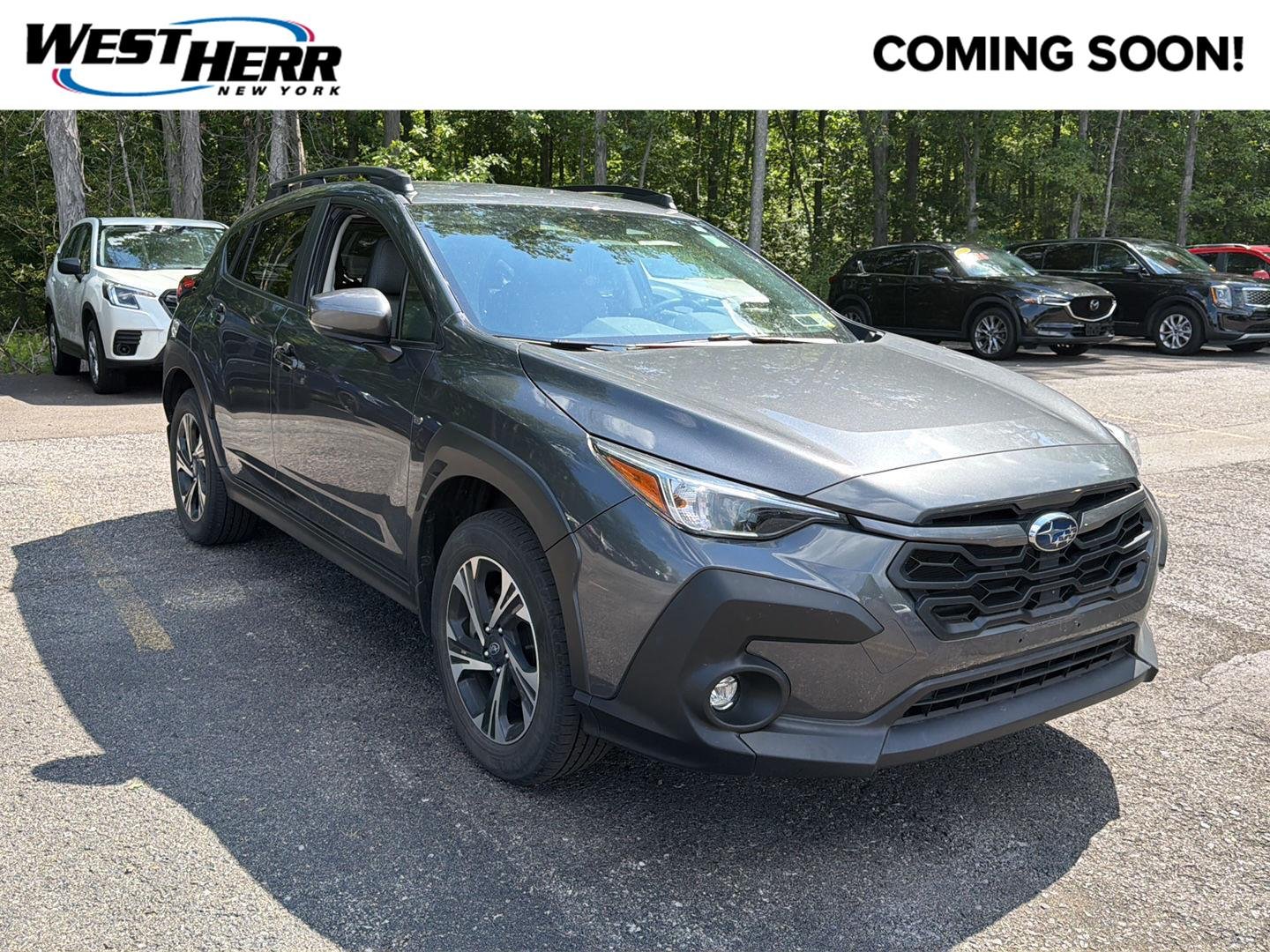Used 2024 Magnetite Gray Metallic Subaru Premium image 1