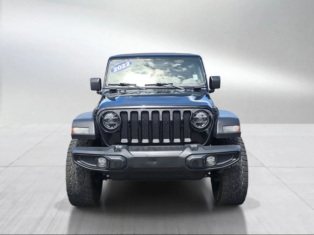 Used 2022 Black Clearcoat Jeep Unlimited Willys image 8