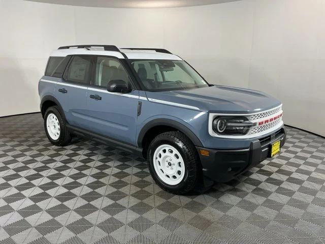 New 2025 Azure Gray Metallic Tri-Coat Ford Heritage image 3